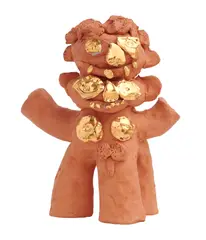Terracotta Figure 36 2020 terracotta by Ramesh Mario Nithiyendran, 2020, Terracotta Figure 36 2020, sold May 2023