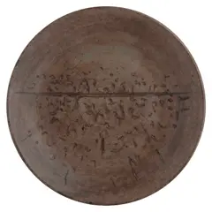 Fred Williams, Untitled 1967 ceramic plate, produced in collaboration with the potter, Tom Sanders, 1967, ceramic plate, produced in collaboration with the potter, Tom Sanders
