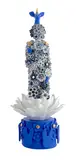 Vipoo Srivilasa, Cloris I 2019 porcelain mix media and high saturate blue paint, 2019, porcelain mix media and high saturate blue paint