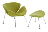 Pierre Paulin, SLICE CHAIR & OTTOMAN FOR ARTIFORT