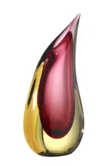 Luigi Onesto, MURANO GLASS TEARDROP VASE