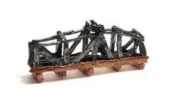 Miles Howard-Wilks, Magpie on Top of the Bridge 2018 glazed earthenware, 2018, glazed earthenware