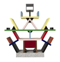 Ettore Sottsass, 'CARLTON' BOOKCASE FOR MEMPHIS MILANO