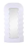 'ULTRAFRAGOLA' MIRROR BY POLTRONOVA by Ettore Sottsass, Moulded plastic, mirrored glass and internal neon light, sold Apr 2020