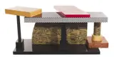 MEMPHIS MILANO 'TARTAR' SIDEBOARD by Ettore Sottsass, sold Apr 2020