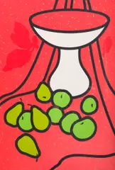 Patrick Caulfield, Fruit and Bowl silkscreen 38/110
