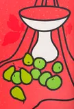Patrick Caulfield, Fruit and Bowl silkscreen 38/110
