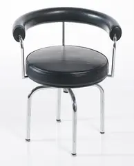 Le Corbusier, AND CHARLOTTE PERRIAND LC7 CHAIR FOR CASSINA
