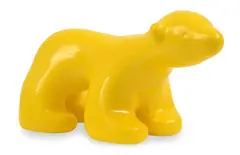 Scott Redford, My Beautiful Polar Bear (Yellow) glazed ceramic edition A/P, glazed ceramic