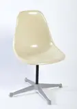Swivel chair by Charles and Ray Eames, Fibreglass and aluminium, sold Dec 2015