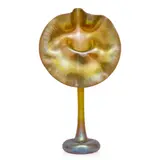 Tiffany Studios, JACK-IN-THE-PULPIT VASE, Favrile glass