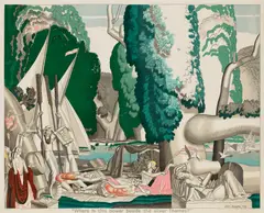 Jean Dupas, WHERE IS THE BOWER BESIDE THE RIVER THAMES?