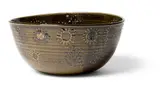 Siddig El Nigoumi, LARGE BOWL,1973, 1973, stoneware with slip-trailed decoration