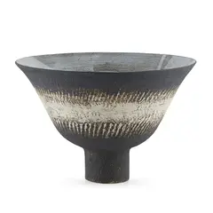 Waistel Cooper, FOOTED BOWL, c.1992, 1992, stoneware