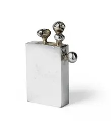 Robert Adams, BLOCK 4, 1970 (OPUS 325), 1970, chromed steel