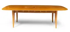 O.B.E. Basil Spence O.M., 'ALLEGRO' EXTENDING DINING TABLE