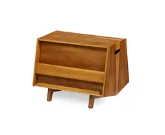 Ernest Race, 'BOTTLESHIP MARK 2' COCKTAIL CABINET, DESIGNED 1963, 1963, American cherry laminated wood