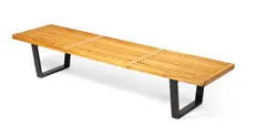 George Nelson, BENCH, DESIGNED 1946, 1946, birch and lacquered wood