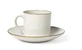 Lucie Rie, CUP & SAUCER, stoneware