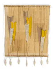 Theo Moorman, 3-D WALL HANGING, wool and cotton