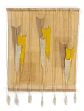 Theo Moorman, 3-D WALL HANGING, wool and cotton