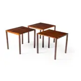 M. Ryder and Eskild Pontoppidan, STACKABLE TABLES, c.1962, 1962, rosewood