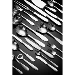 Gundorph Albertus, 'MITRA' 168 PIECES DINNER SERVICE, DESIGNED 1941, 1941, stainless steel