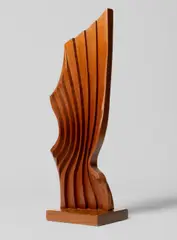 Brian Willsher, FLAME, 1993, 1993, mahogany