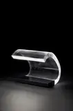 Joe Colombo, 'ACRILICA' TABLE LAMP, DESIGNED 1962, 1962, manufacturer's applied label (to base), Perspex and enamelled steel