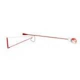 Paolo Rizzatto, WALL LIGHT, DESIGNED 1973, 1973, red lacquered metal