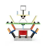Ettore Sottsass, 'CARLTON' BOOKCASE, DESIGNED 1981