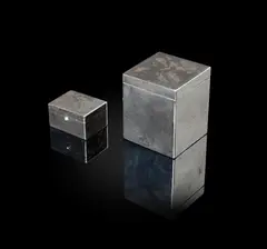 Breon O'Casey, TWO BOXES, silver