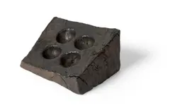 Jim Partridge, EGG STAND, scorched oak