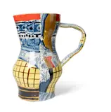 Philip Eglin, JUG, earthenware with slip decoration