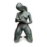 Laurence Broderick, MOTHER & CHILD, 1984, 1984, patinated bronze