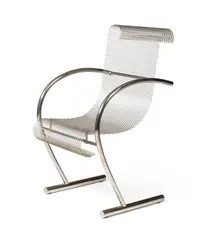 Shiro Kuramata, 'SING SING' CHAIR, DESIGNED 1985, 1985, perforated and tubular steel
