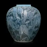 PERRUCHES VASE, NO. 876 by René Lalique, sold Apr 2026