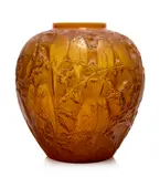 PERRUCHES VASE, NO. 876 by René Lalique, sold Apr 2026