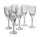 Marc Lalique, SIX ANGES CHAMPAGNE GLASSES, NO. 13-645