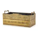 Thomas Jeckyll, AESTHETIC MOVEMENT PLANTER, CIRCA 1880, 1880, repoussé-decorated brass