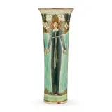 Cassandra Annie Walker, TALL VASE, 1899, 1899, glazed earthenware