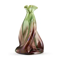 'PROPELLER' VASE, CIRCA 1880 by Christopher Dresser, 1880, glazed earthenware, sold Apr 2026