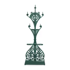AESTHETIC MOVEMENT HALLSTAND, CIRCA 1870 by Christopher Dresser, 1870, cast iron, sold Apr 2026