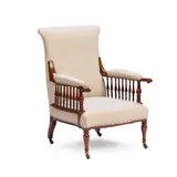 George Washington Jack, ARTS & CRAFTS 'SAVILLE' ARMCHAIR, CIRCA 1890, 1890, mahogany