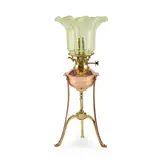 William Arthur Smith Benson, ARTS AND CRAFTS OIL LAMP, CIRCA 1890