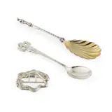 Kate Harris, ARTS & CRAFTS BERRY SPOON, 1902