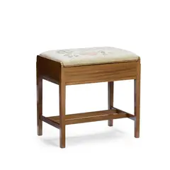 Edward Barnsley, PIANO STOOL, walnut