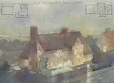 Thomas Millwood Wilson, 'HOUSE IN THE HAMPSTEAD GARDEN SUBURB', ARCHITECTURAL DRAWING