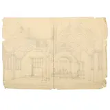 Charles Spooner, ARCHITECTURAL DESIGNS FOR TWO CHURCHES IN EAST HAM, LONDON, 1925 & 1933, 1925