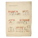 Charles Spooner, ARCHITECTURAL DESIGNS FOR BUILDINGS IN SURREY AND BEDFORDSHIRE